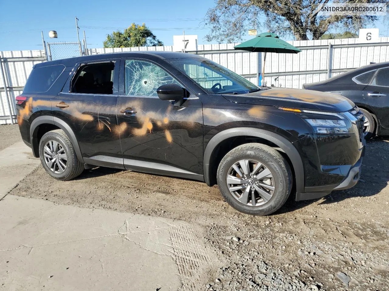 2024 Nissan Pathfinder S VIN: 5N1DR3AA0RC200612 Lot: 77629804