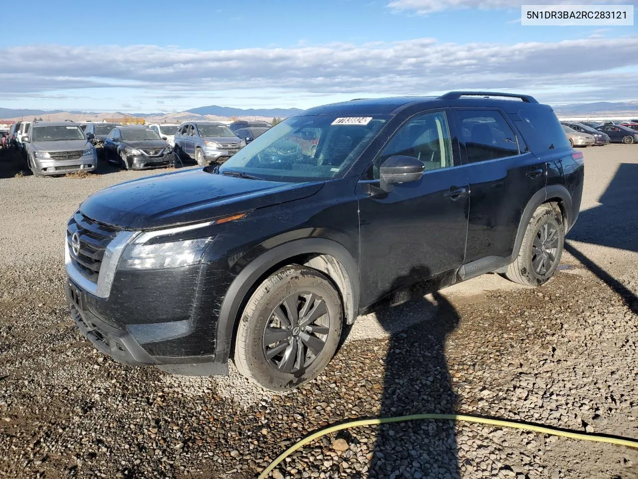 2024 Nissan Pathfinder Sv VIN: 5N1DR3BA2RC283121 Lot: 77838824