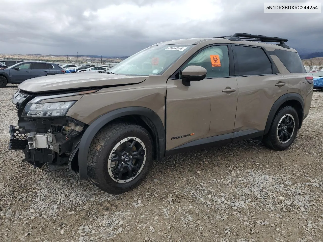 2024 Nissan Pathfinder Rock Creek VIN: 5N1DR3BDXRC244254 Lot: 78064624