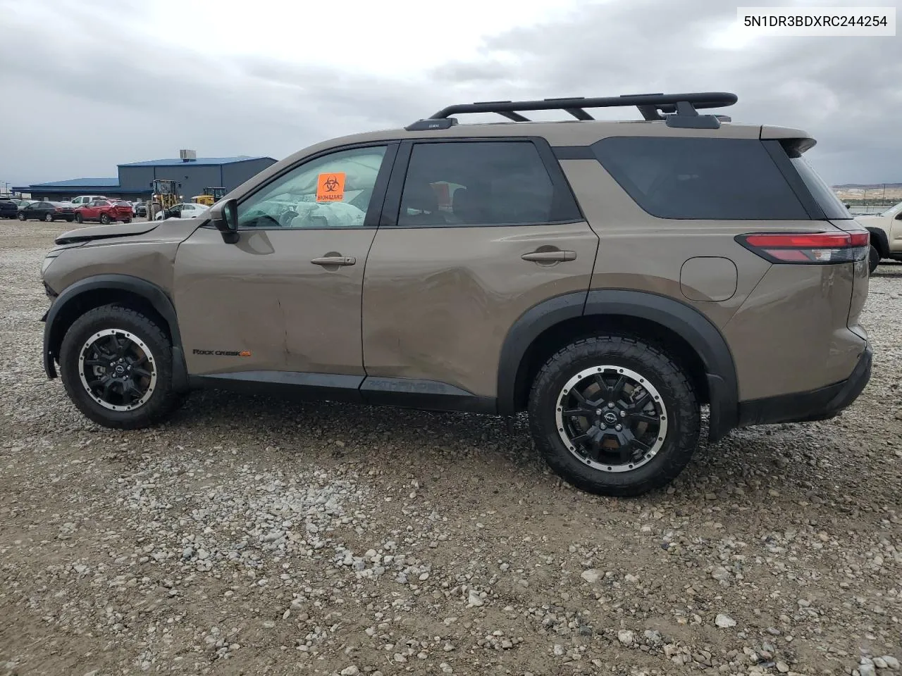 2024 Nissan Pathfinder Rock Creek VIN: 5N1DR3BDXRC244254 Lot: 78064624