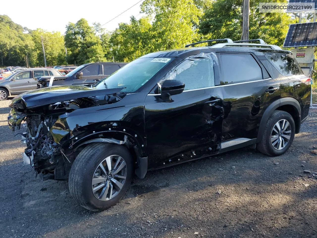 2024 Nissan Pathfinder Sl VIN: 5N1DR3CC3RC221999 Lot: 78413684