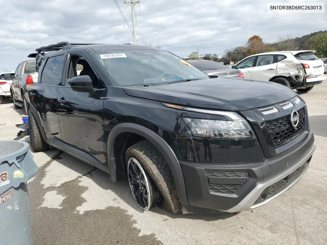 2024 Nissan Pathfinder Rock Creek VIN: 5N1DR3BD6RC263013 Lot: 78836394