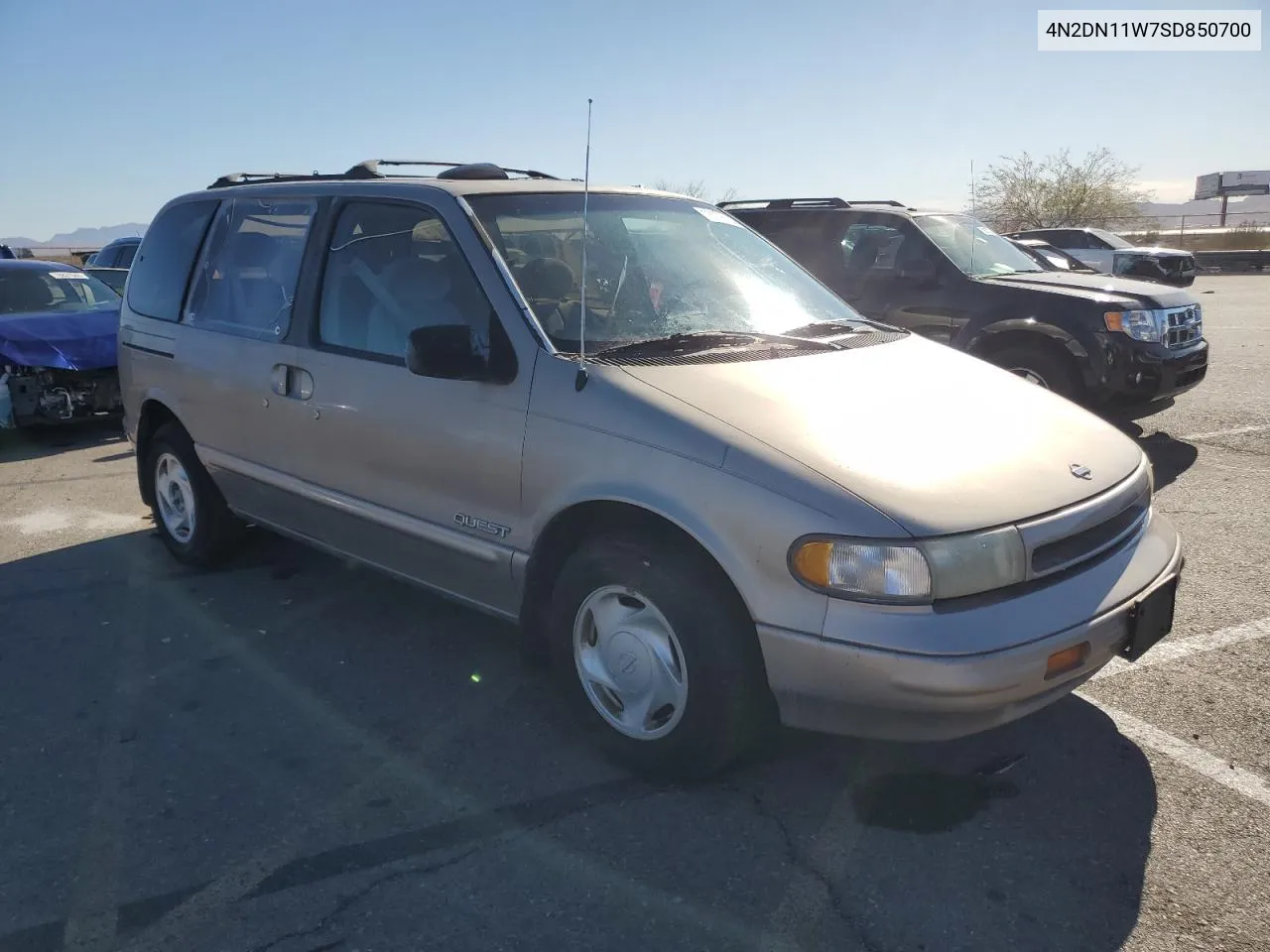 1995 Nissan Quest Xe VIN: 4N2DN11W7SD850700 Lot: 78736054