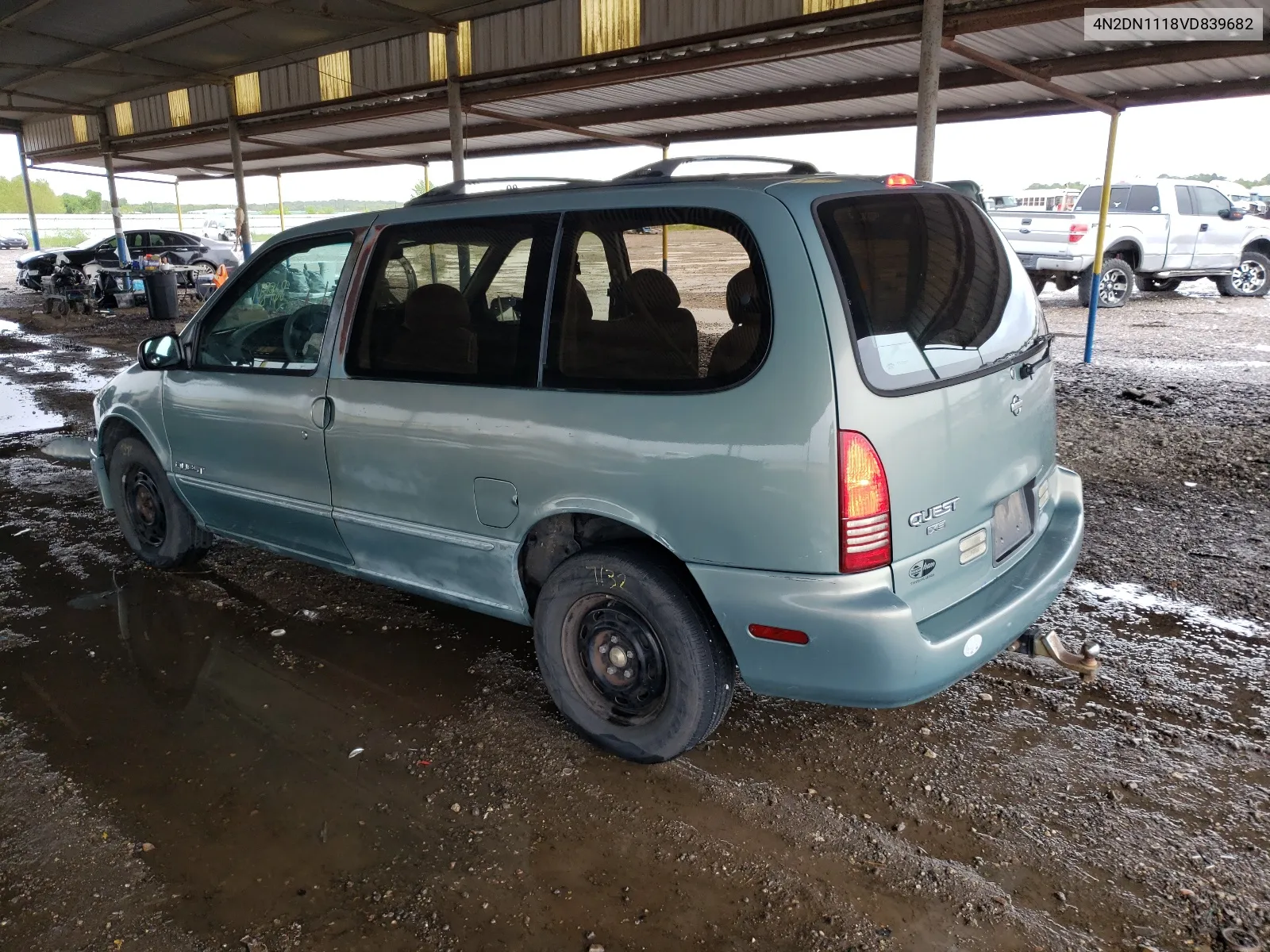 1997 Nissan Quest Xe VIN: 4N2DN1118VD839682 Lot: 58299874