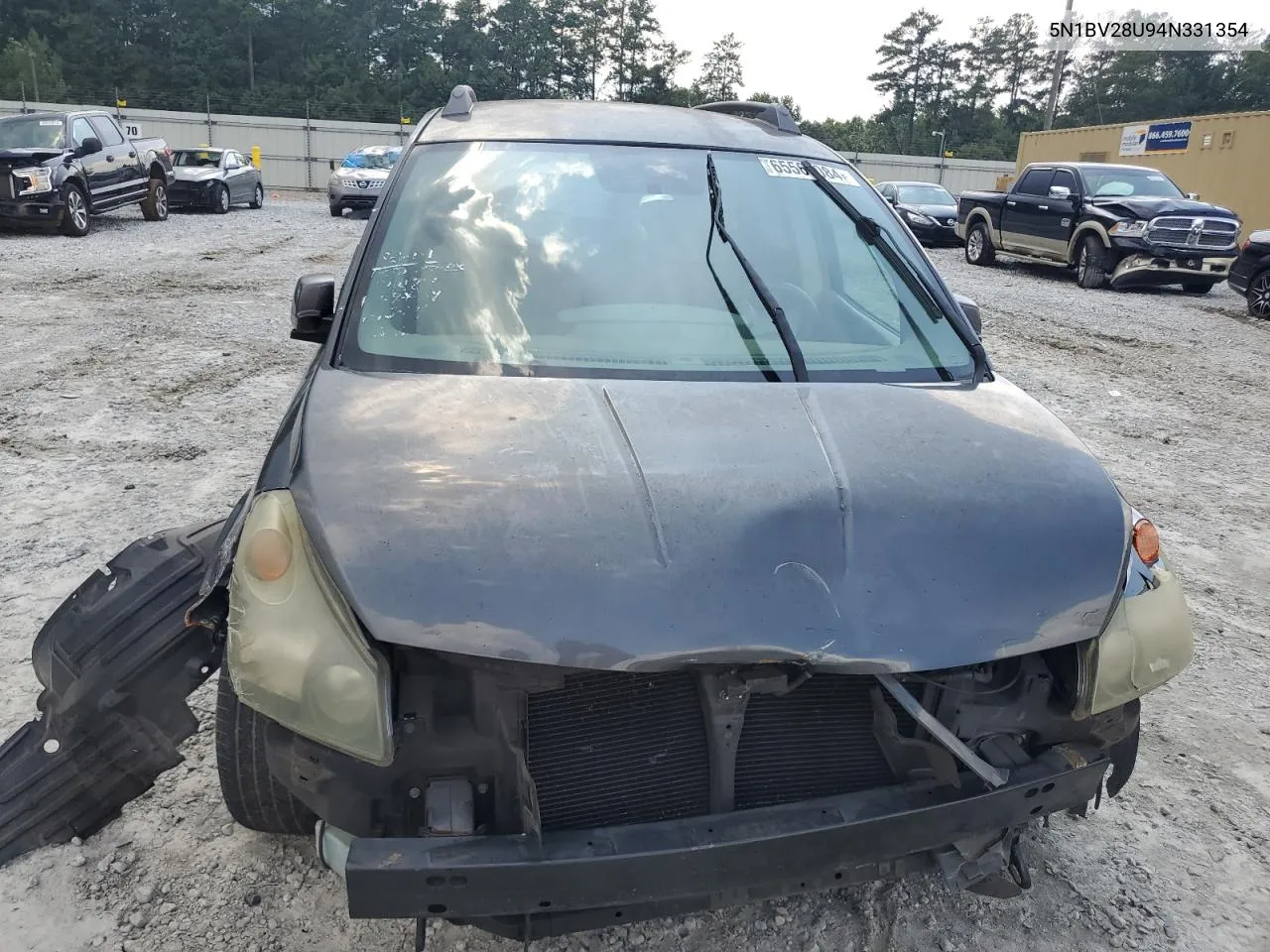 2004 Nissan Quest S VIN: 5N1BV28U94N331354 Lot: 65567084