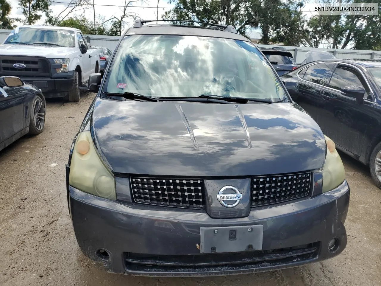 2004 Nissan Quest S VIN: 5N1BV28UX4N332934 Lot: 74144074