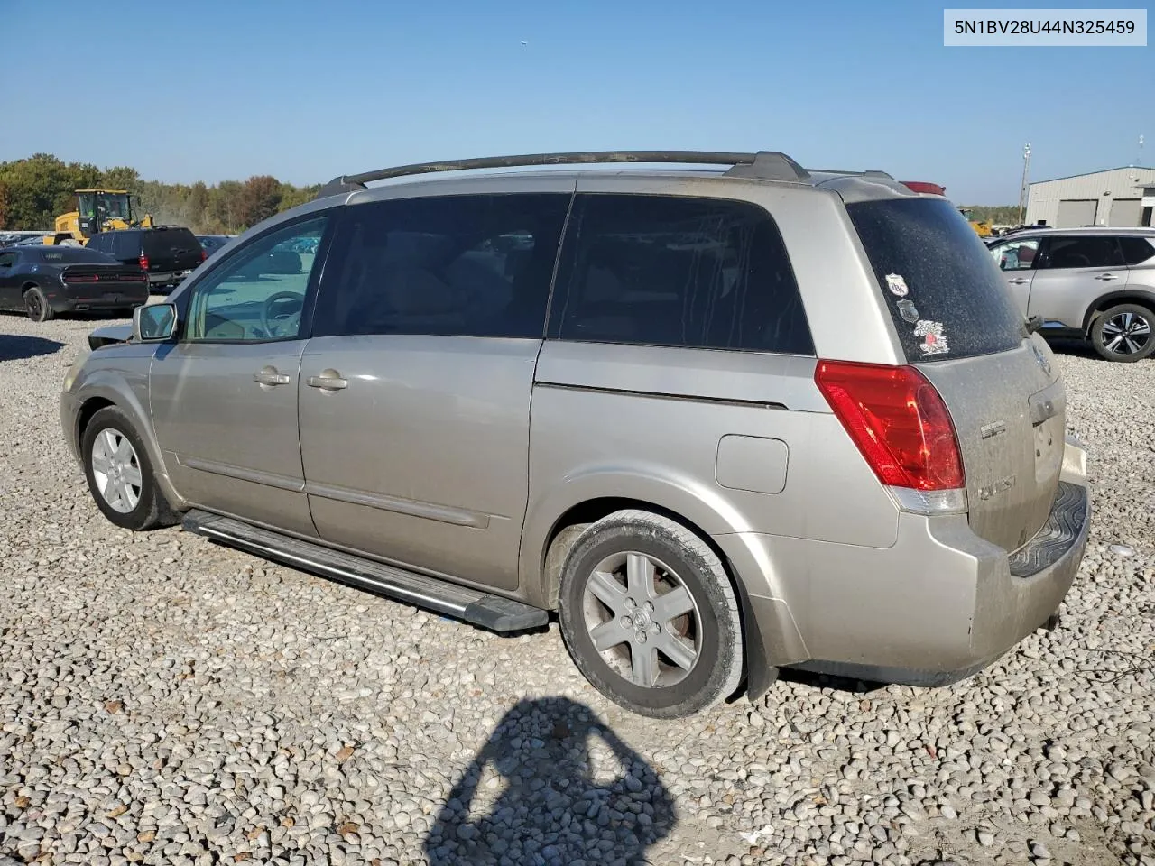 2004 Nissan Quest S VIN: 5N1BV28U44N325459 Lot: 78440064