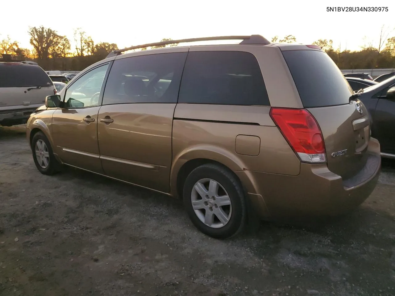 2004 Nissan Quest S VIN: 5N1BV28U34N330975 Lot: 79679994