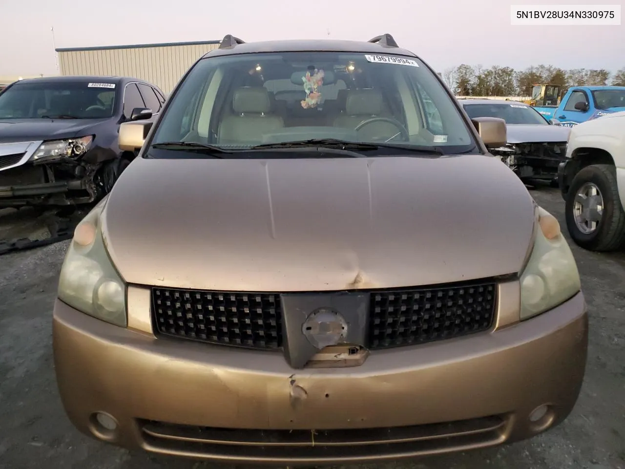 2004 Nissan Quest S VIN: 5N1BV28U34N330975 Lot: 79679994