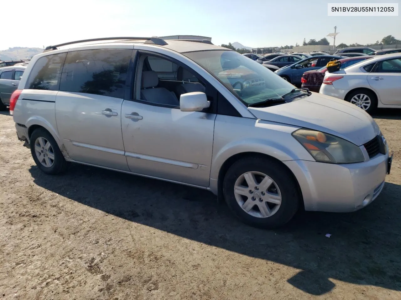 2005 Nissan Quest S VIN: 5N1BV28U55N112053 Lot: 61346863