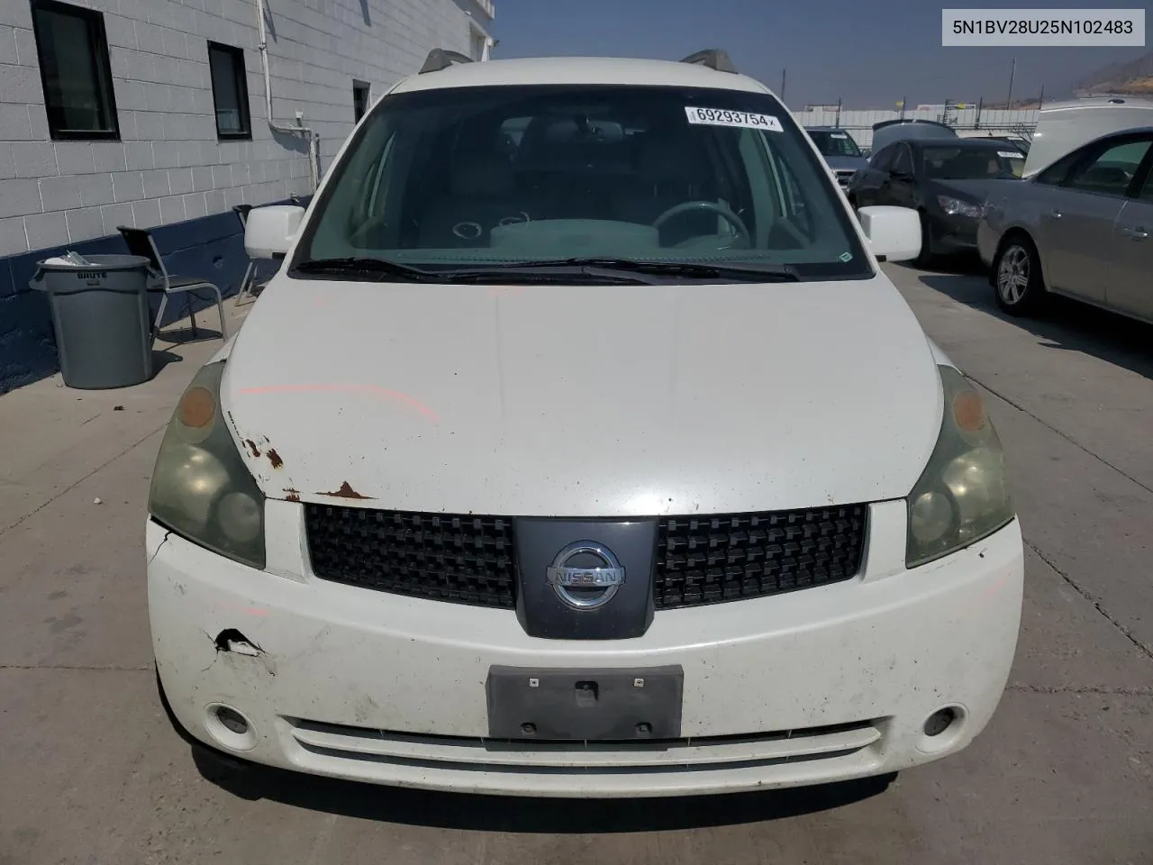 5N1BV28U25N102483 2005 Nissan Quest S