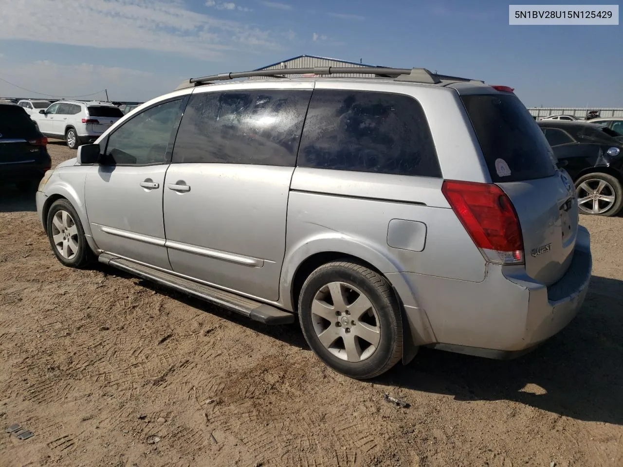 5N1BV28U15N125429 2005 Nissan Quest S