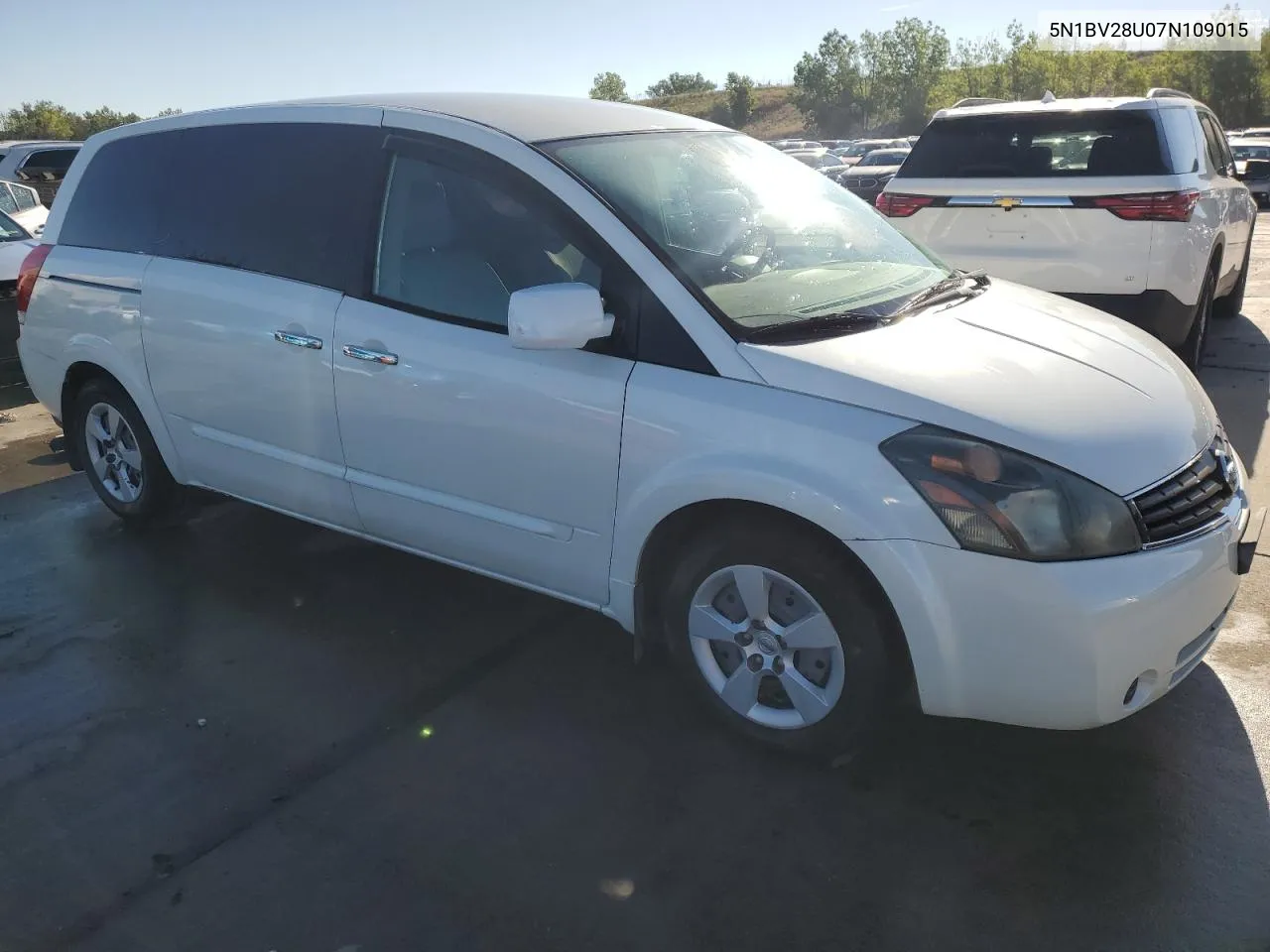 2007 Nissan Quest S VIN: 5N1BV28U07N109015 Lot: 71560994