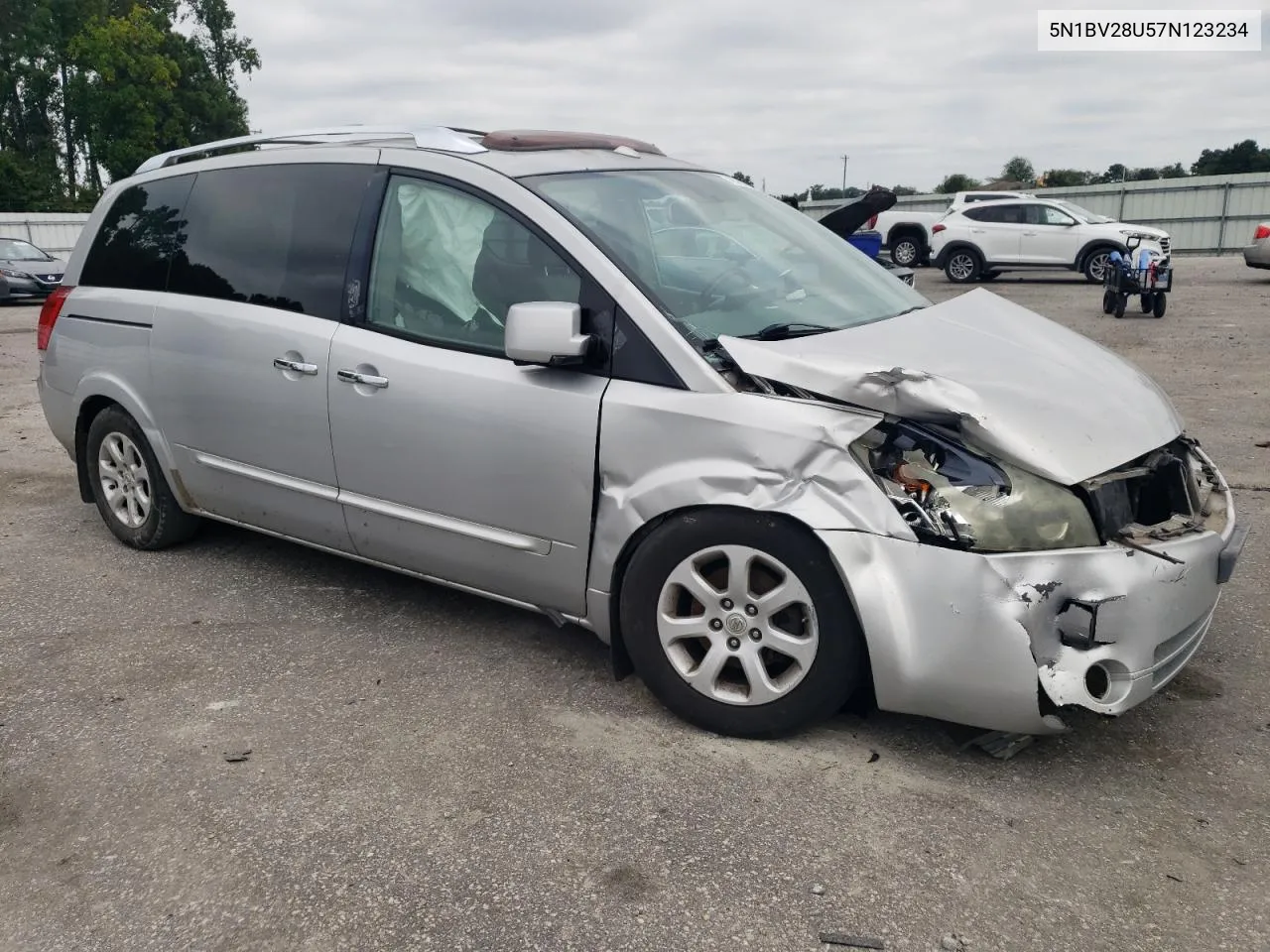 5N1BV28U57N123234 2007 Nissan Quest S