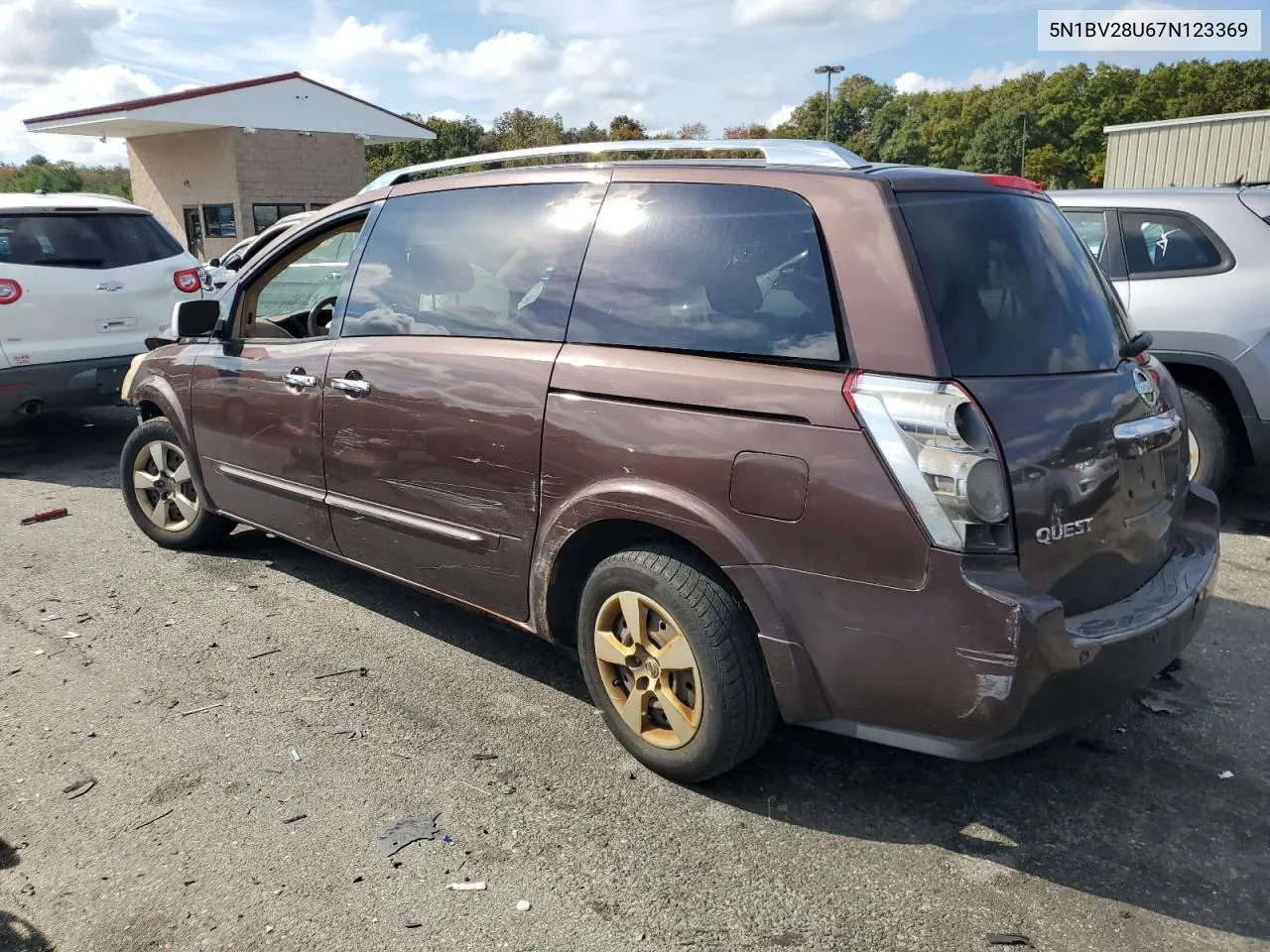 5N1BV28U67N123369 2007 Nissan Quest S