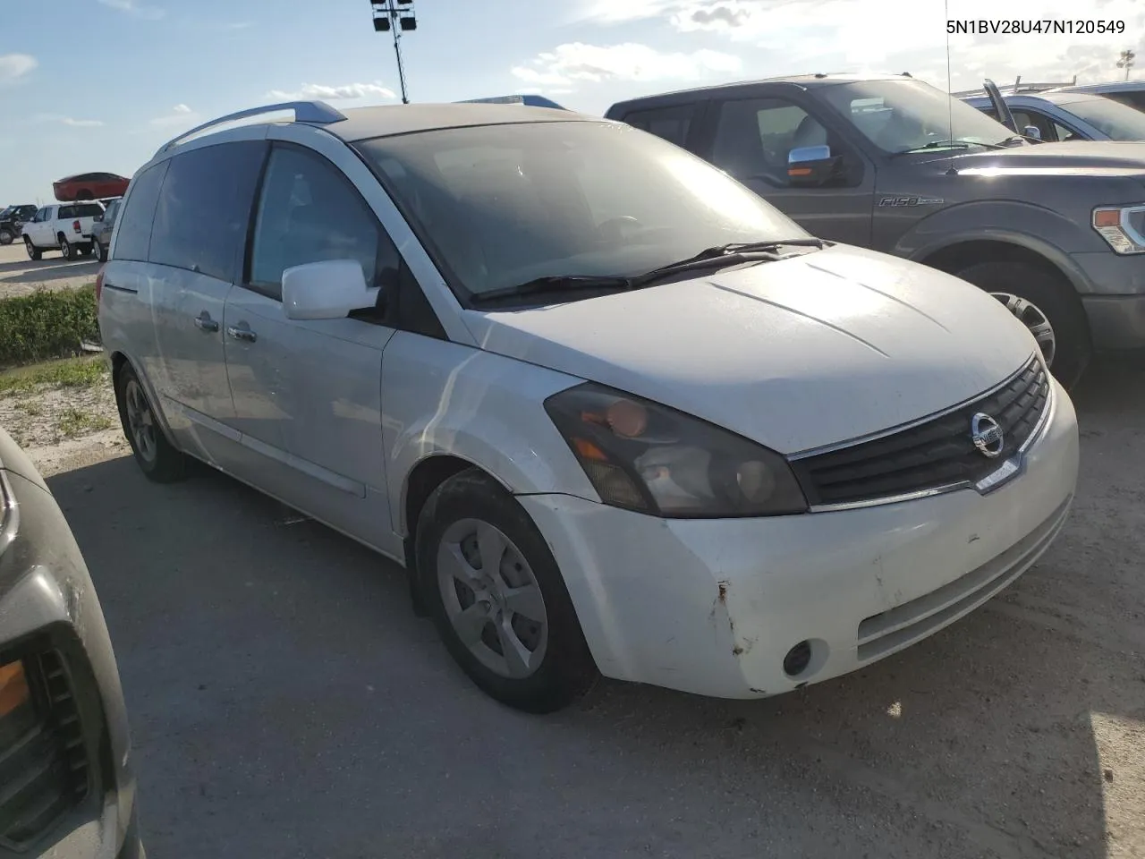 5N1BV28U47N120549 2007 Nissan Quest S