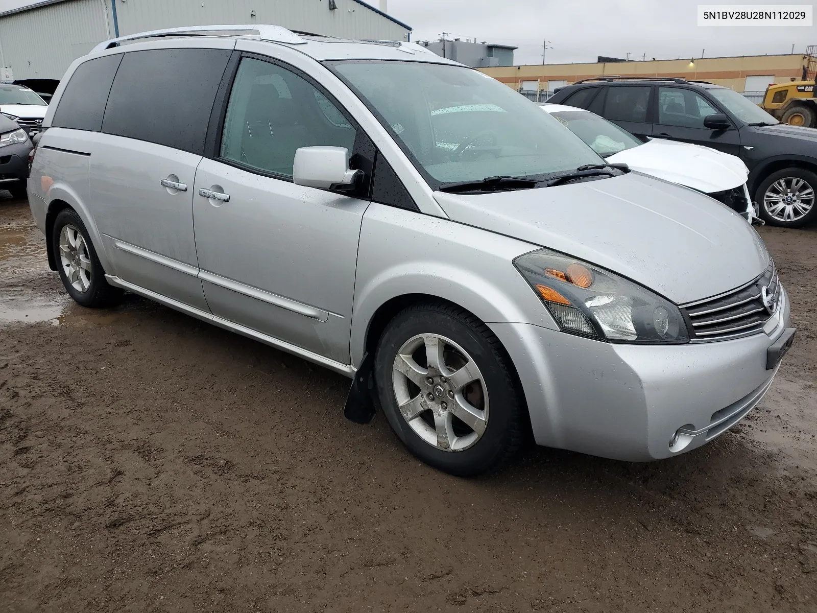 2008 Nissan Quest S VIN: 5N1BV28U28N112029 Lot: 49354244