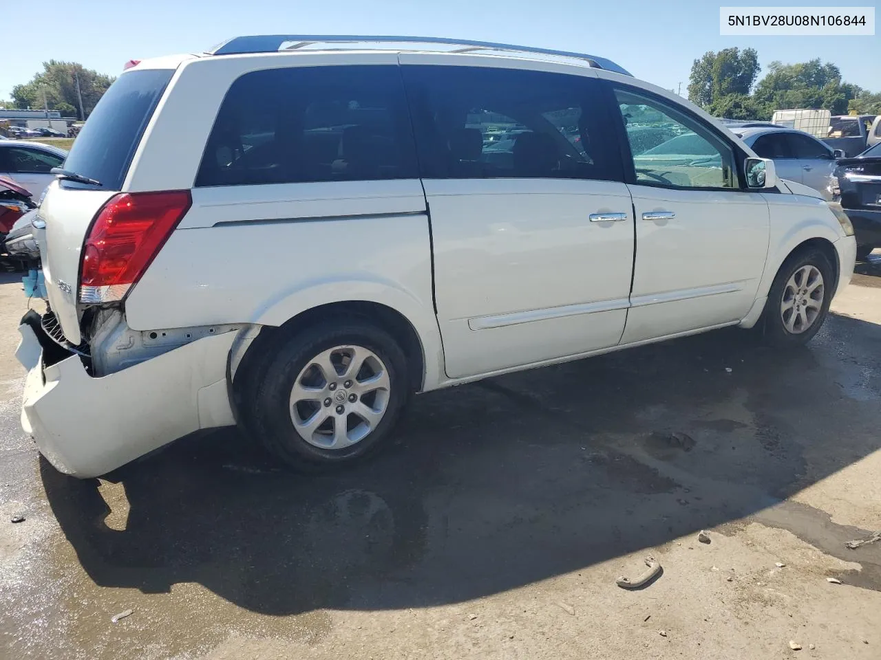 5N1BV28U08N106844 2008 Nissan Quest S