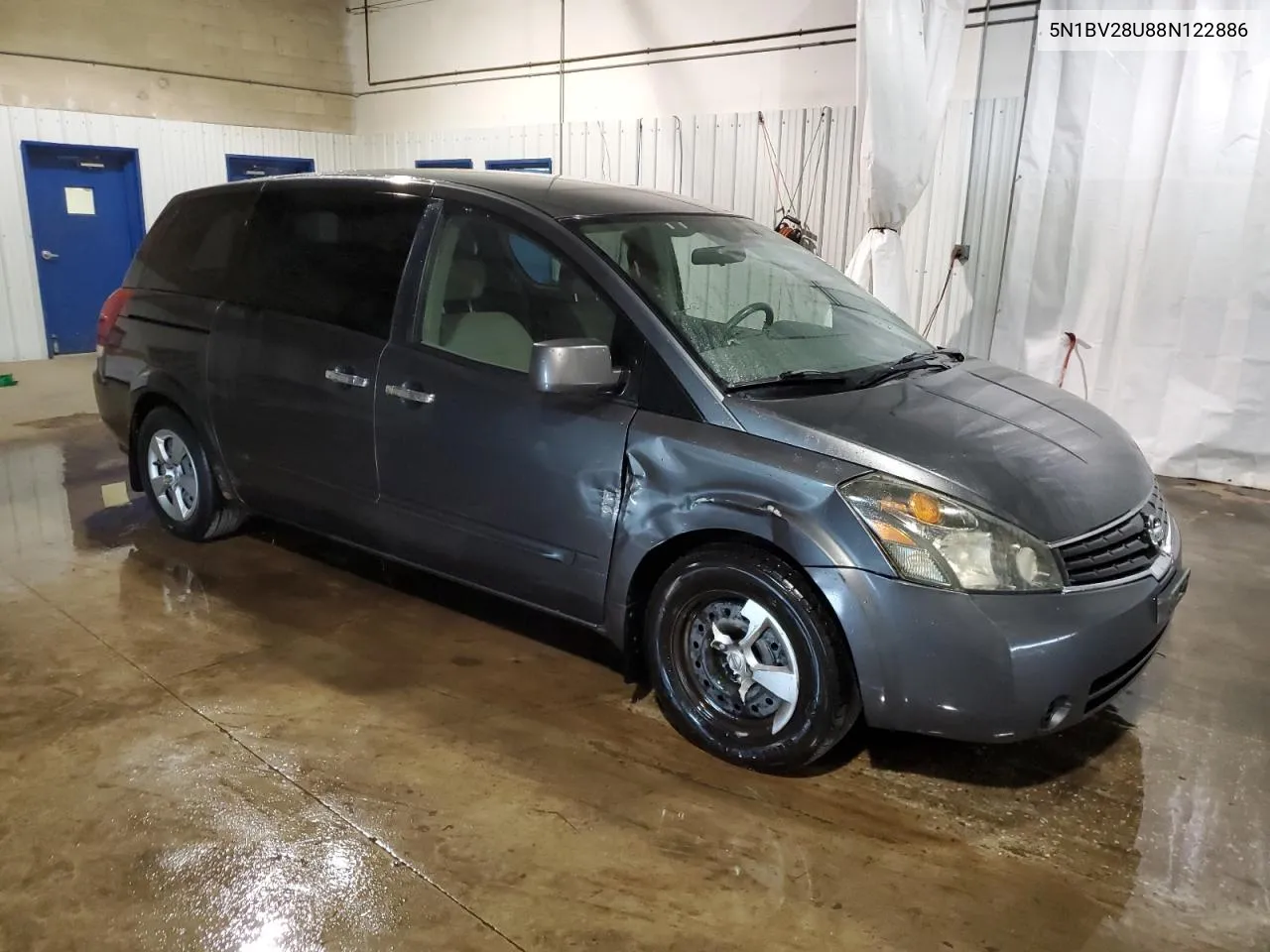 5N1BV28U88N122886 2008 Nissan Quest S