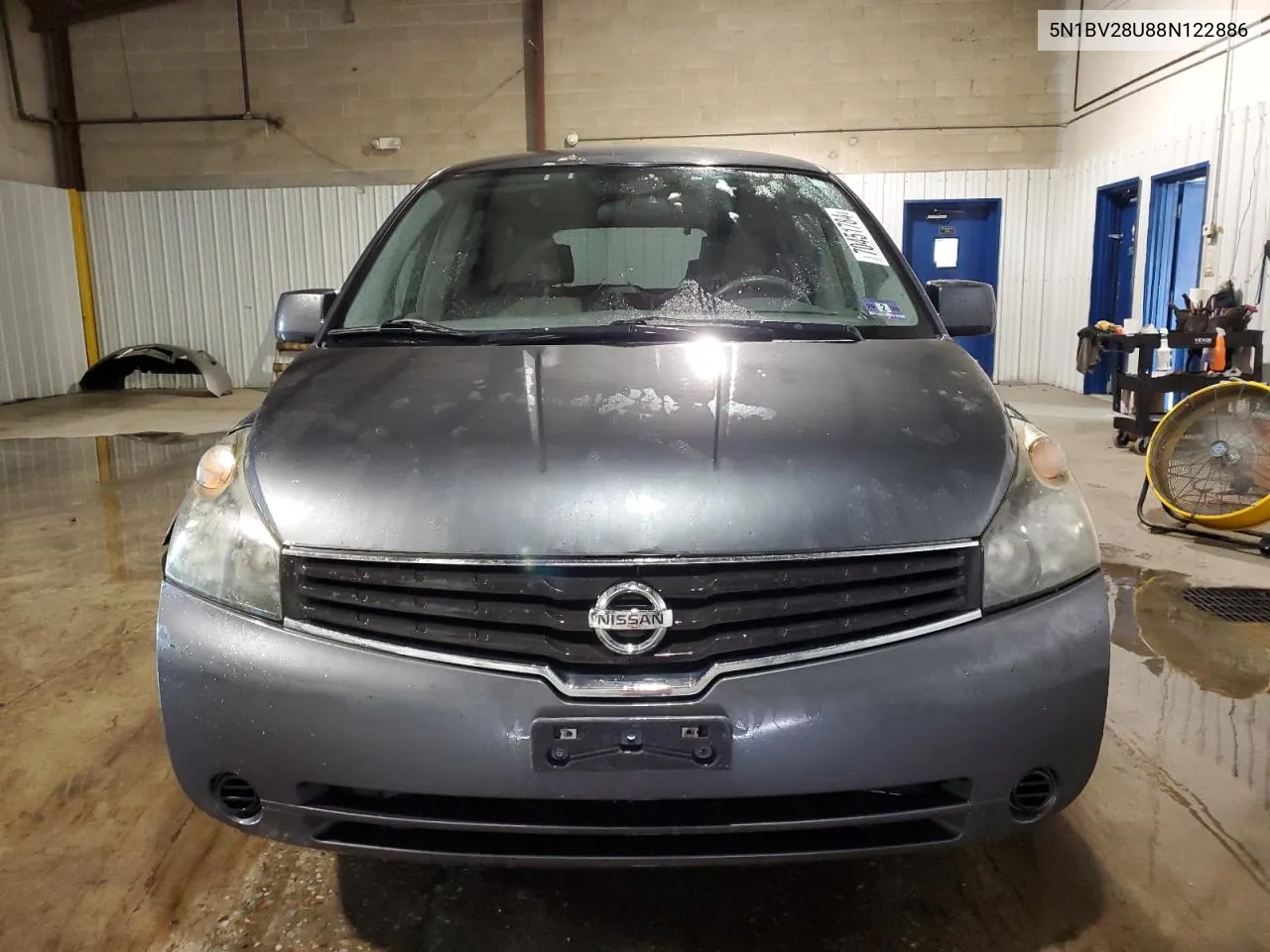 5N1BV28U88N122886 2008 Nissan Quest S