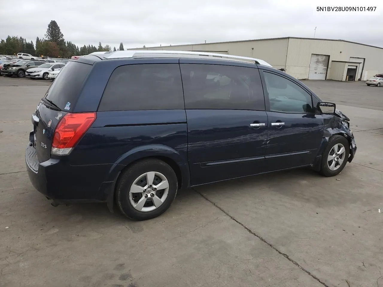 2009 Nissan Quest S VIN: 5N1BV28U09N101497 Lot: 75330364