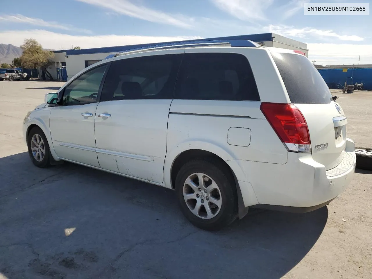 2009 Nissan Quest S VIN: 5N1BV28U69N102668 Lot: 78753234