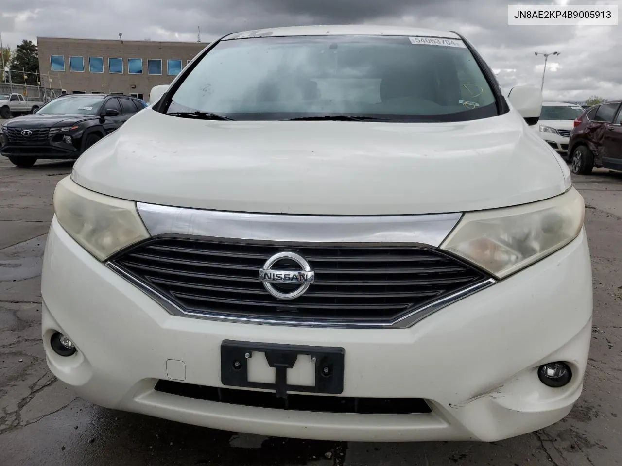 2011 Nissan Quest S VIN: JN8AE2KP4B9005913 Lot: 54063704