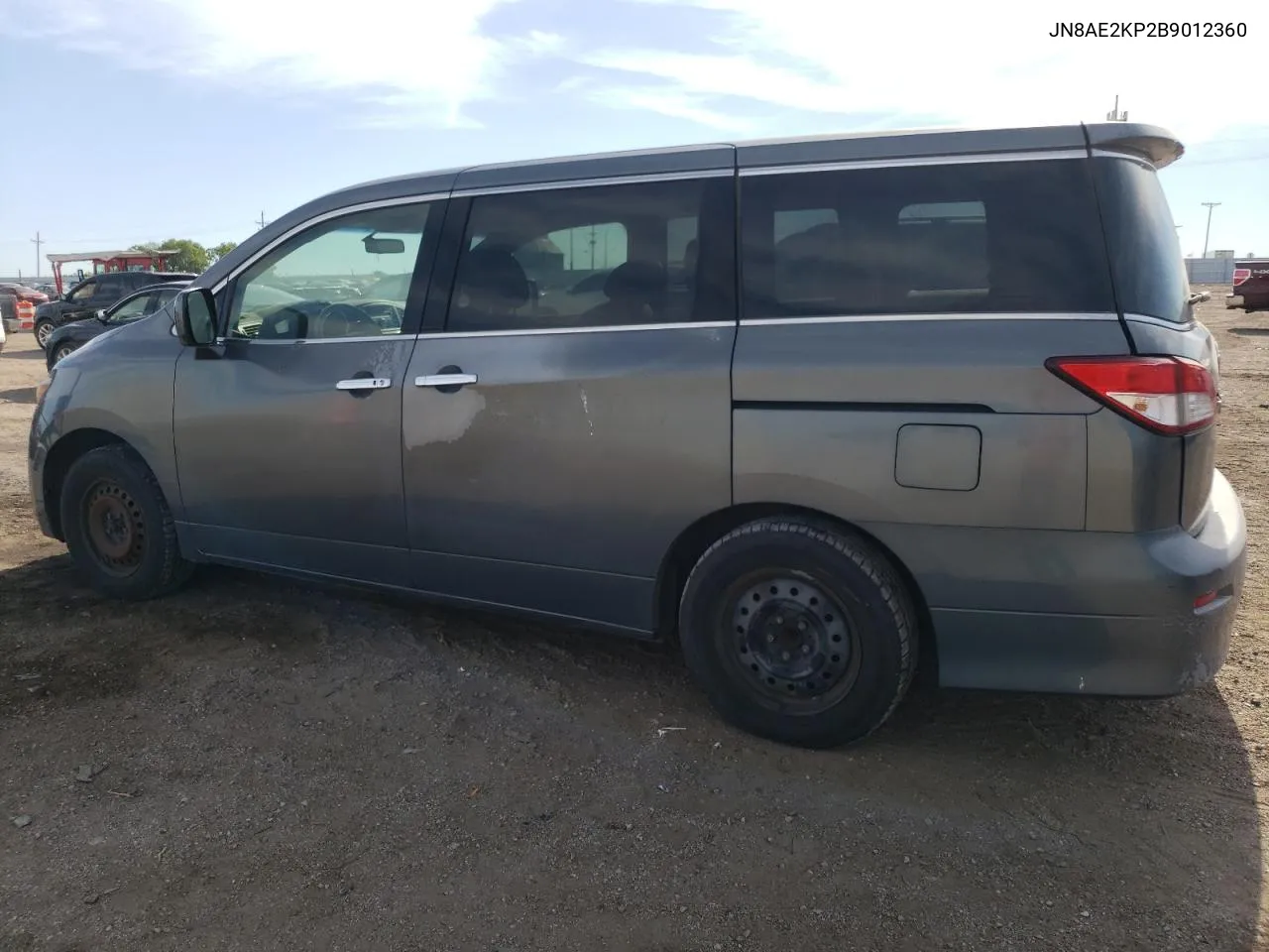 2011 Nissan Quest S VIN: JN8AE2KP2B9012360 Lot: 59056384