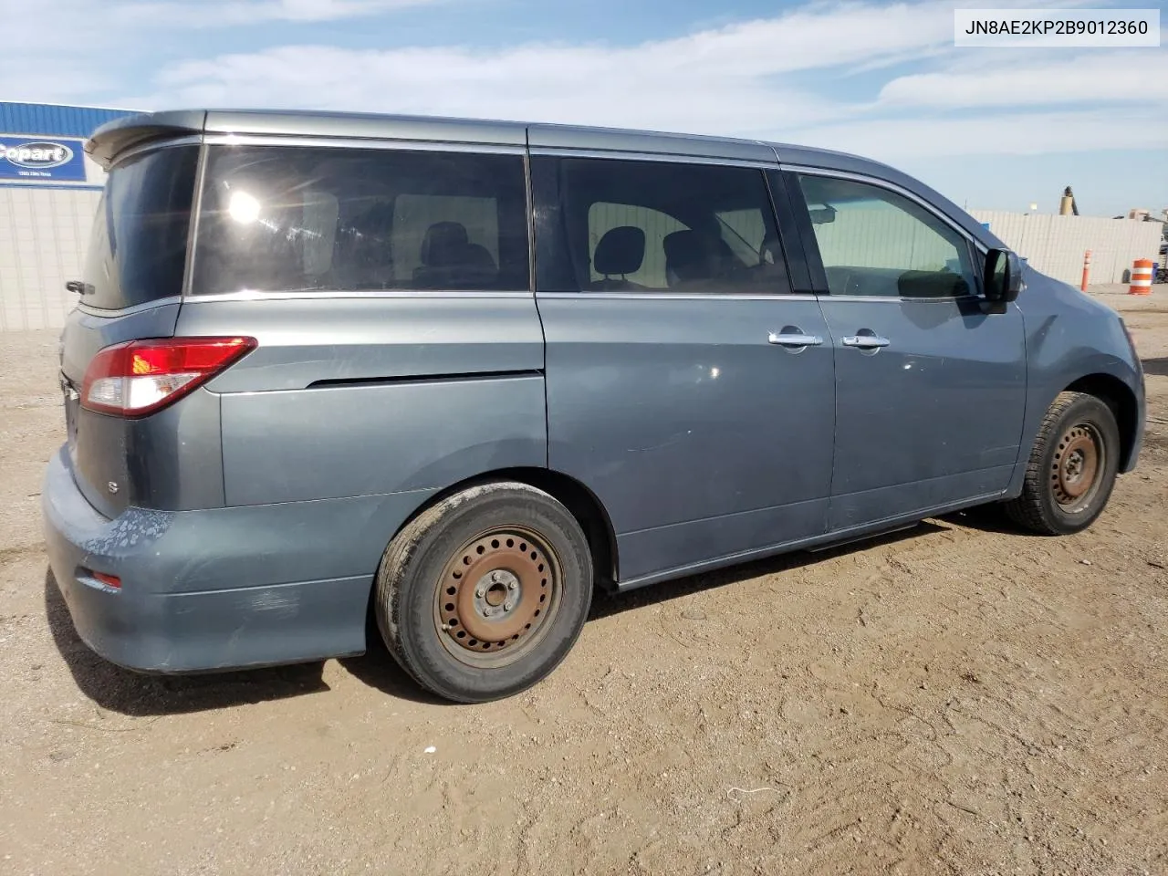 JN8AE2KP2B9012360 2011 Nissan Quest S