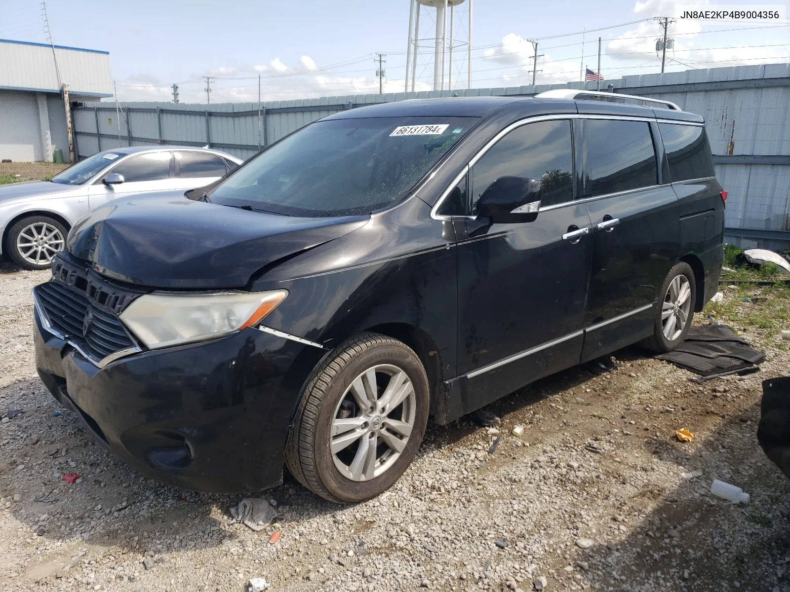 2011 Nissan Quest S VIN: JN8AE2KP4B9004356 Lot: 66131784