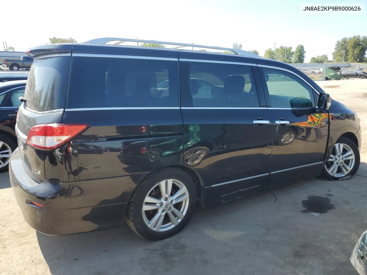 JN8AE2KP9B9000626 2011 Nissan Quest S