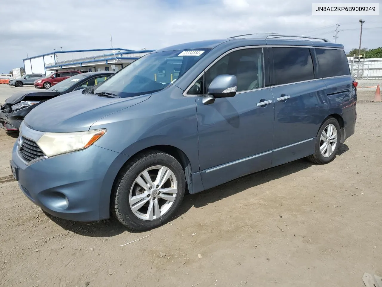 2011 Nissan Quest S VIN: JN8AE2KP6B9009249 Lot: 72224334