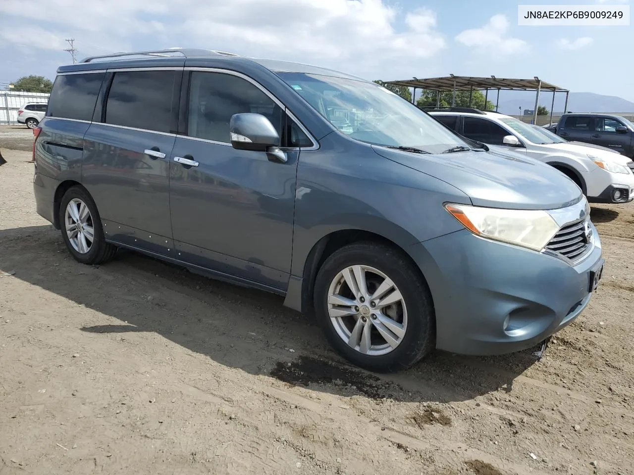 2011 Nissan Quest S VIN: JN8AE2KP6B9009249 Lot: 72224334