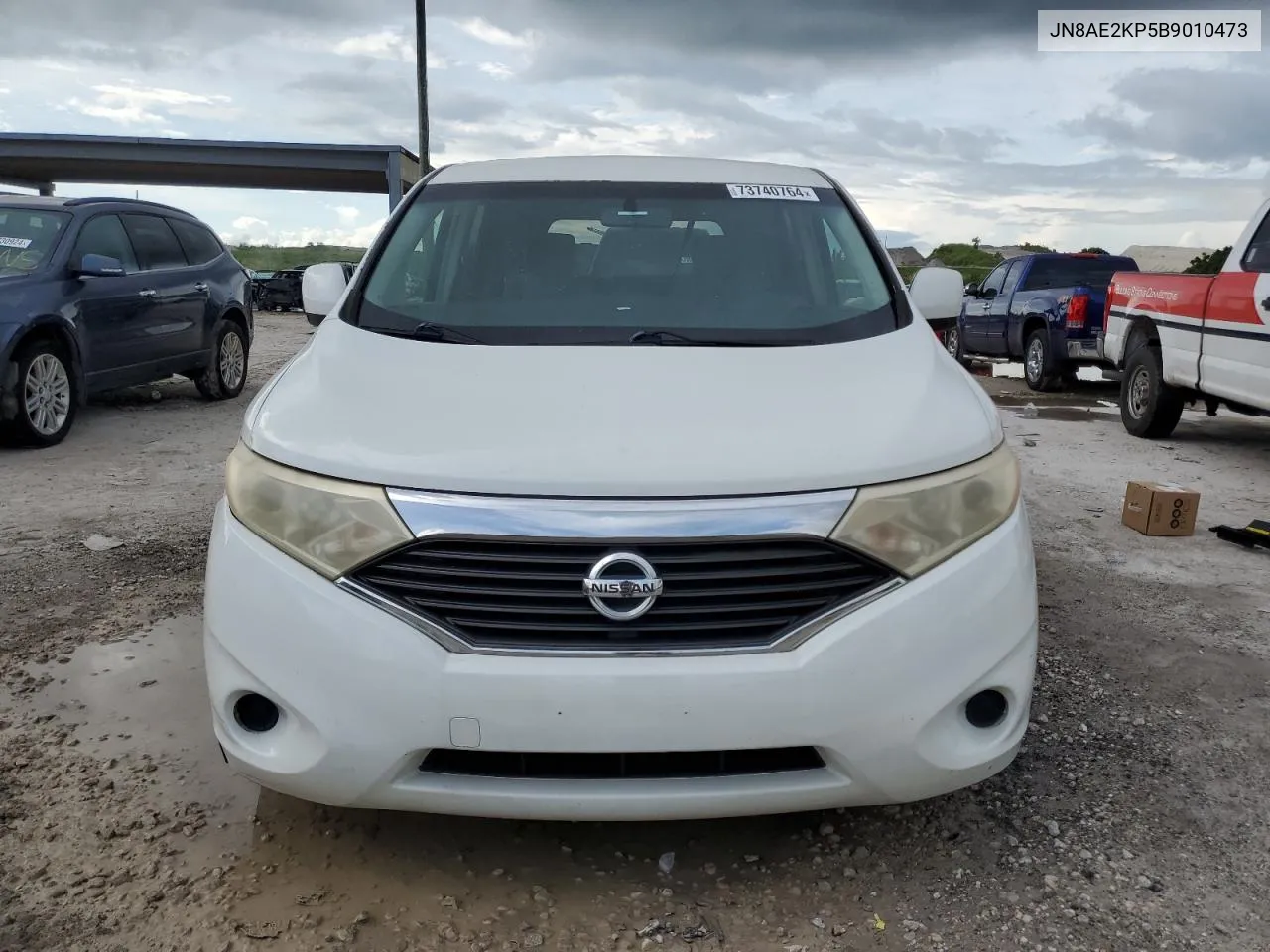 JN8AE2KP5B9010473 2011 Nissan Quest S