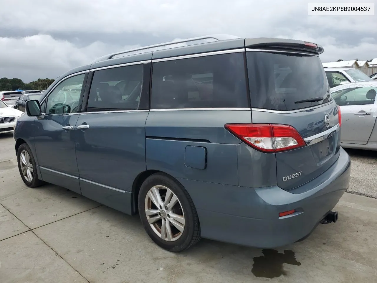 JN8AE2KP8B9004537 2011 Nissan Quest S