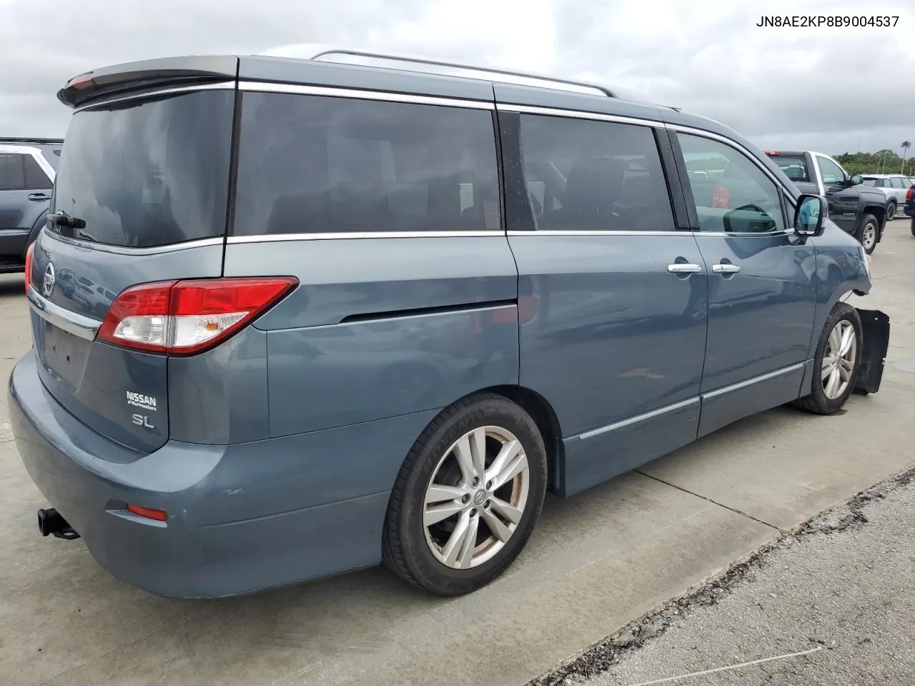 2011 Nissan Quest S VIN: JN8AE2KP8B9004537 Lot: 74769744