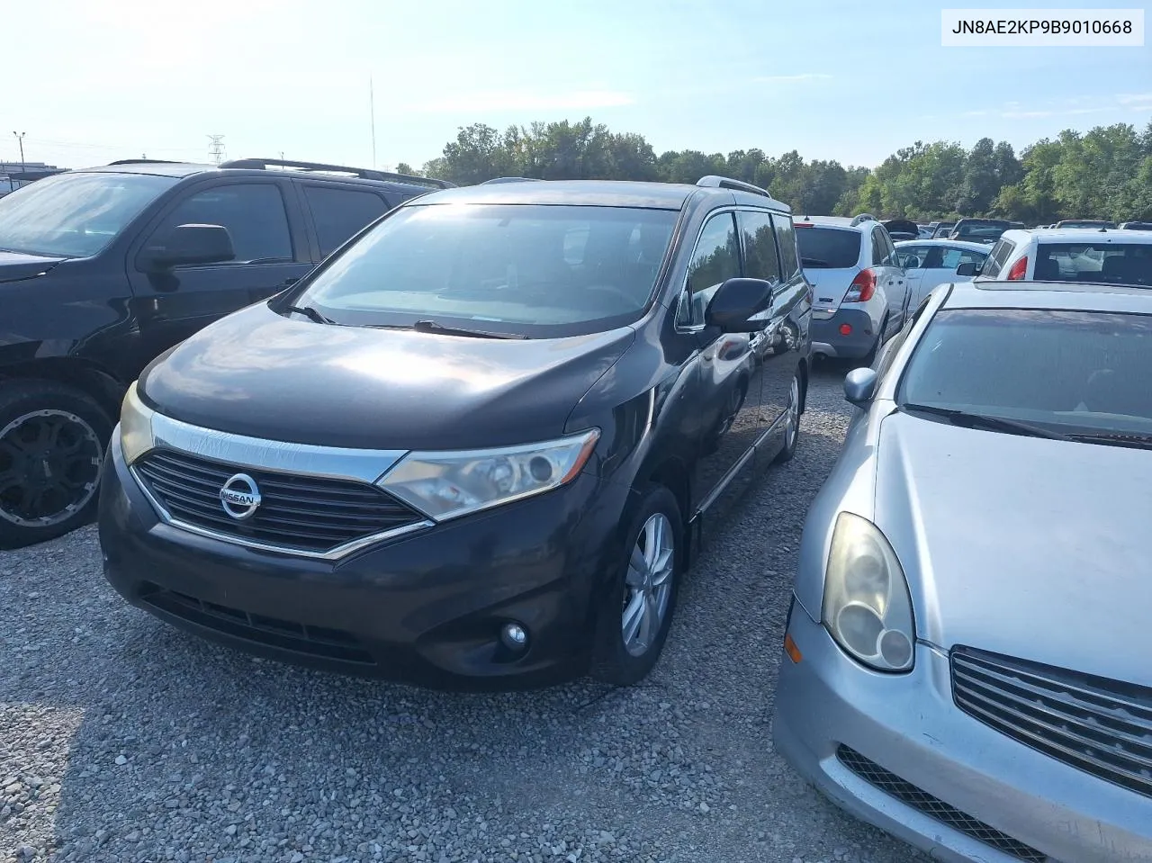 2011 Nissan Quest S VIN: JN8AE2KP9B9010668 Lot: 76280714