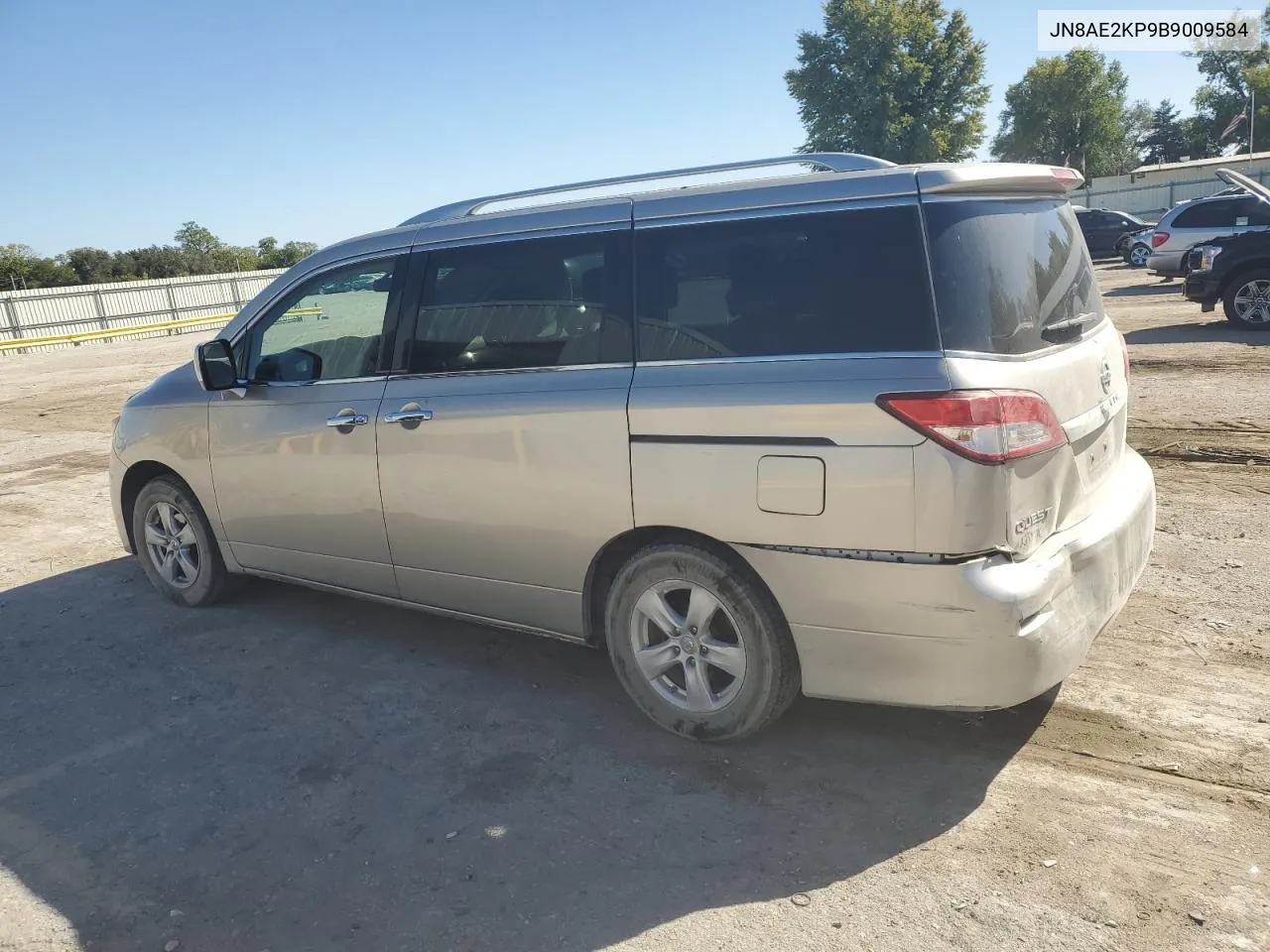 2011 Nissan Quest S VIN: JN8AE2KP9B9009584 Lot: 76704814