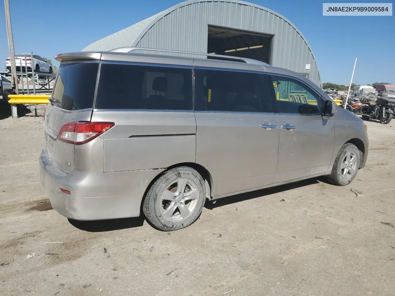 2011 Nissan Quest S VIN: JN8AE2KP9B9009584 Lot: 76704814