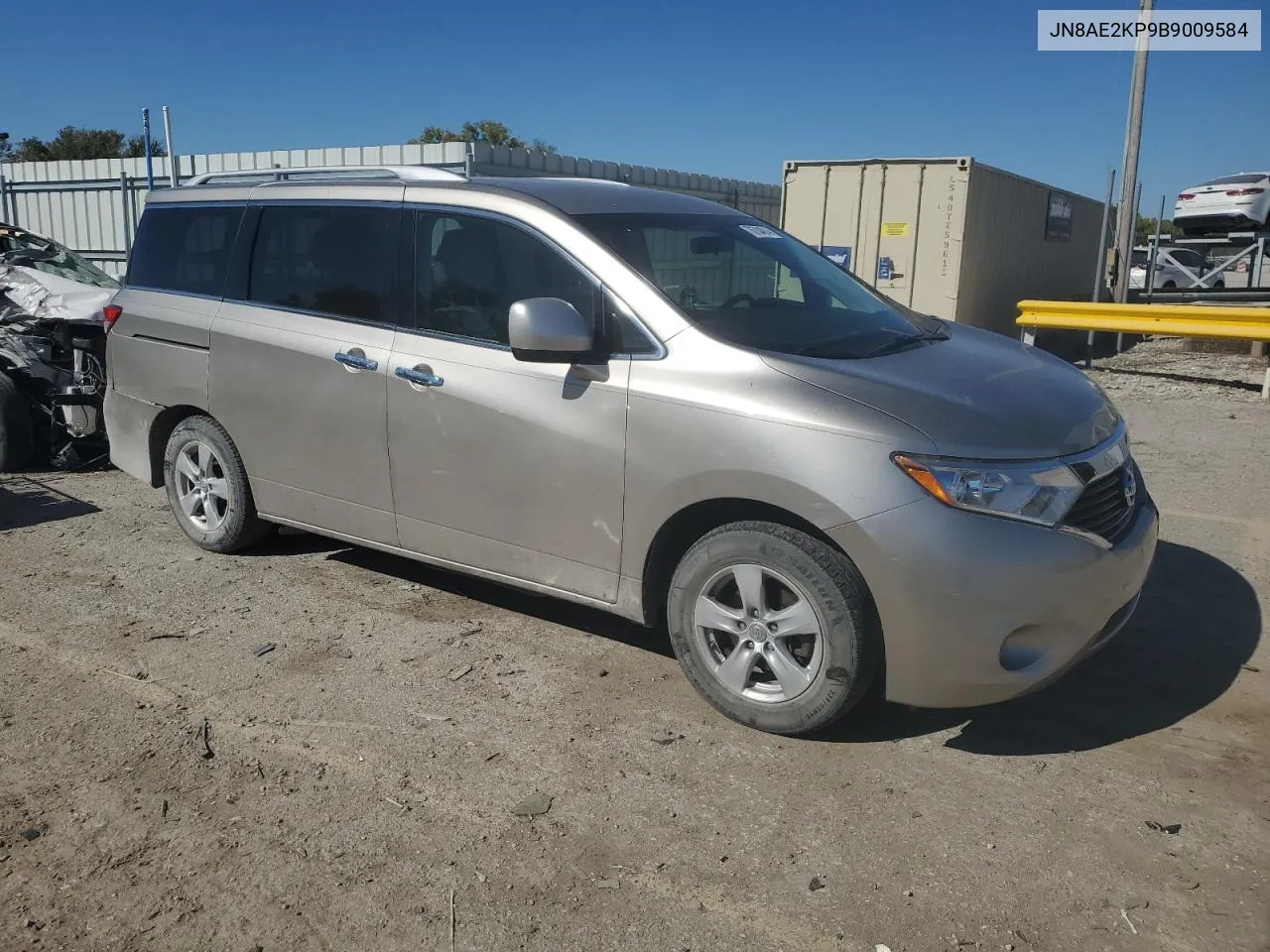 2011 Nissan Quest S VIN: JN8AE2KP9B9009584 Lot: 76704814