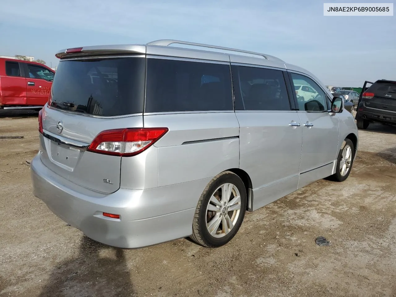 2011 Nissan Quest S VIN: JN8AE2KP6B9005685 Lot: 77611094