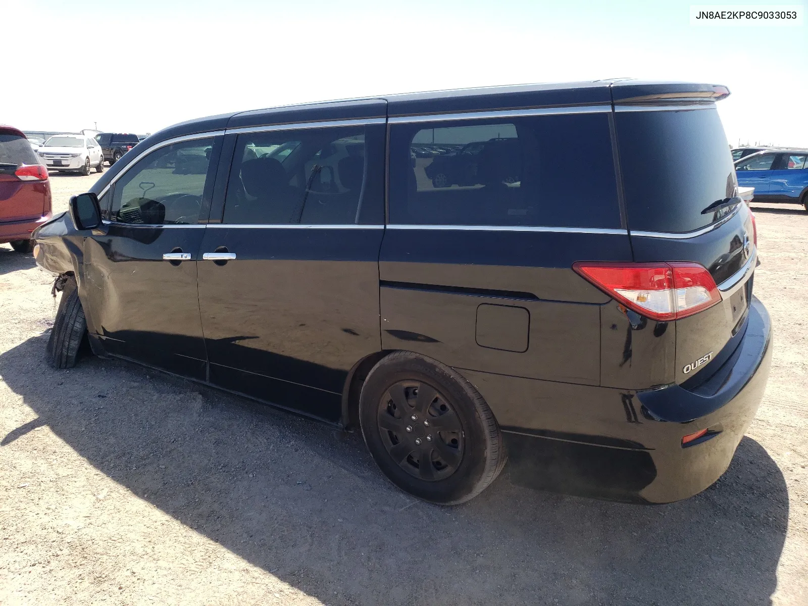 2012 Nissan Quest S VIN: JN8AE2KP8C9033053 Lot: 54130704