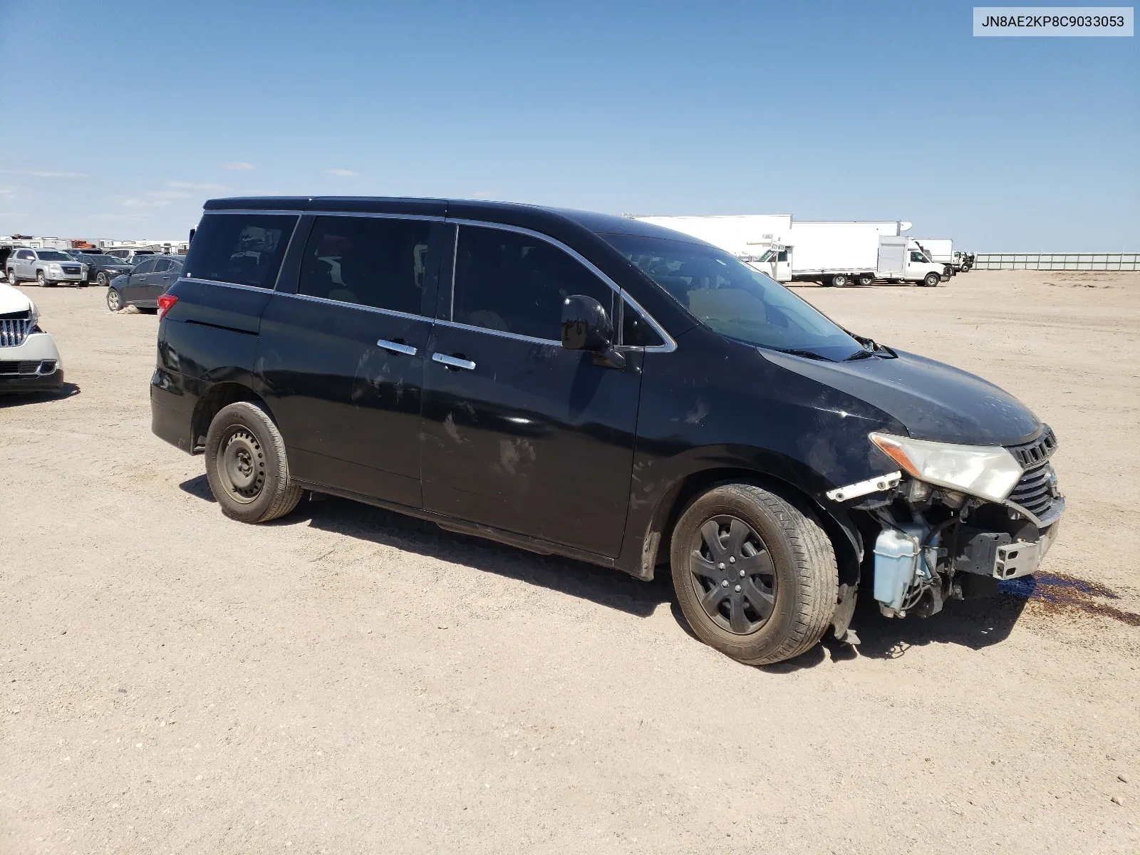 2012 Nissan Quest S VIN: JN8AE2KP8C9033053 Lot: 54130704