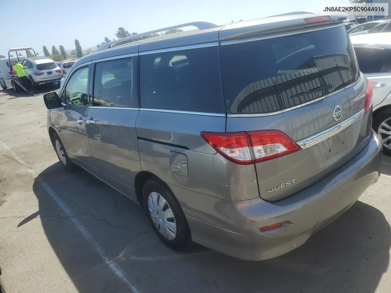 2012 Nissan Quest S VIN: JN8AE2KP5C9044916 Lot: 58885514