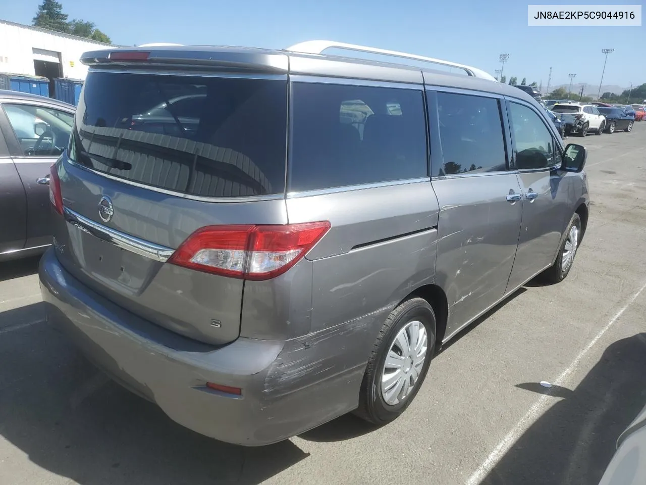 2012 Nissan Quest S VIN: JN8AE2KP5C9044916 Lot: 58885514