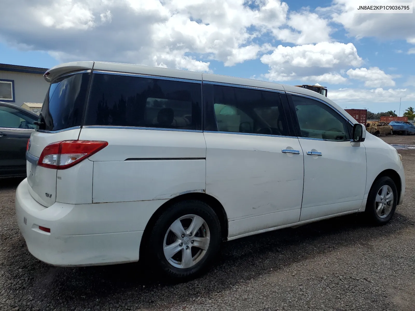 2012 Nissan Quest S VIN: JN8AE2KP1C9036795 Lot: 62997954