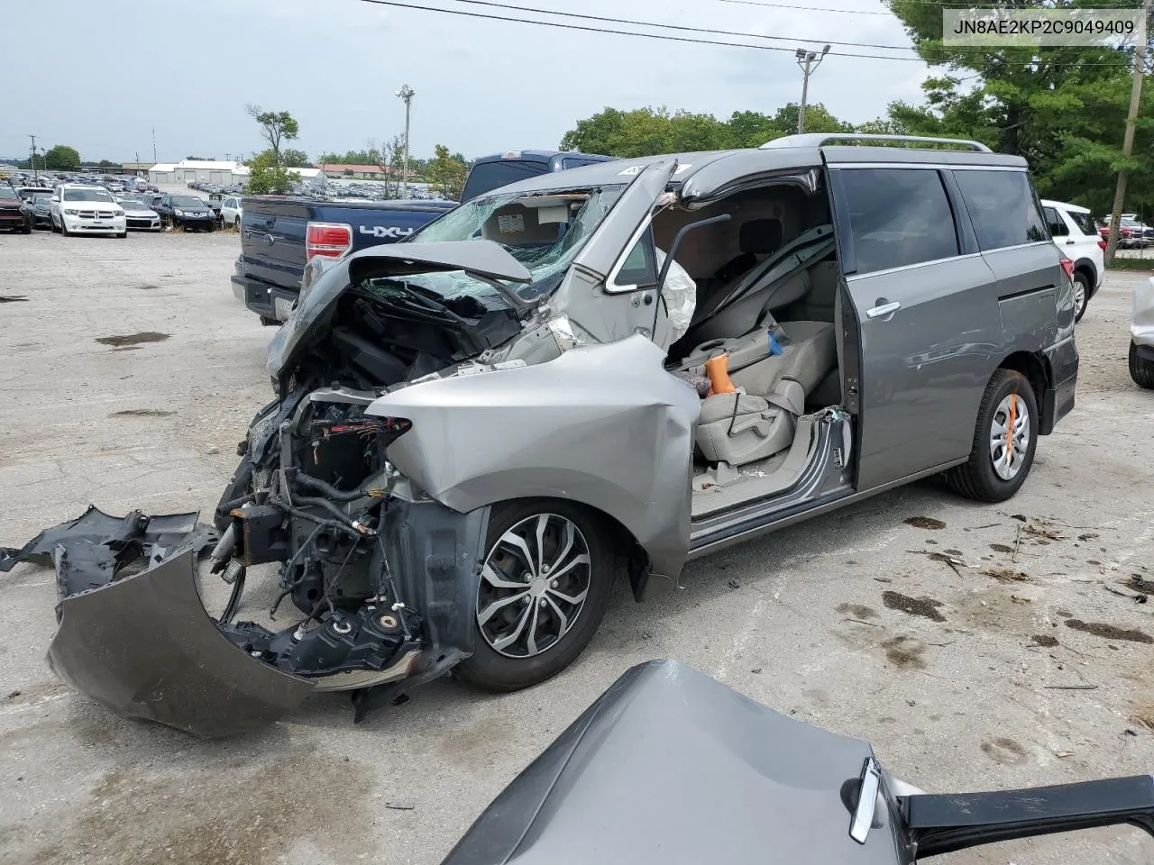 2012 Nissan Quest S VIN: JN8AE2KP2C9049409 Lot: 63383024