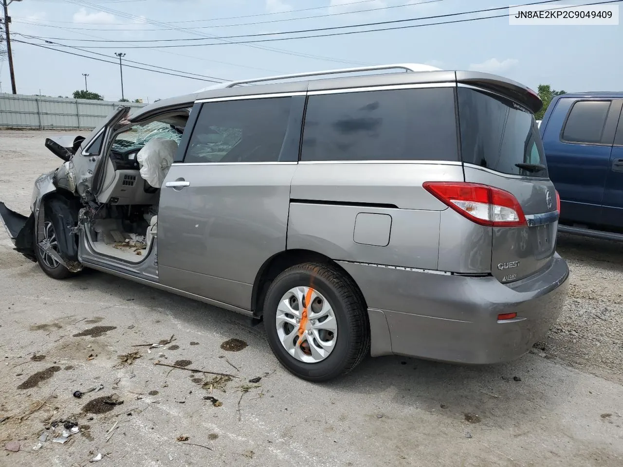 2012 Nissan Quest S VIN: JN8AE2KP2C9049409 Lot: 63383024