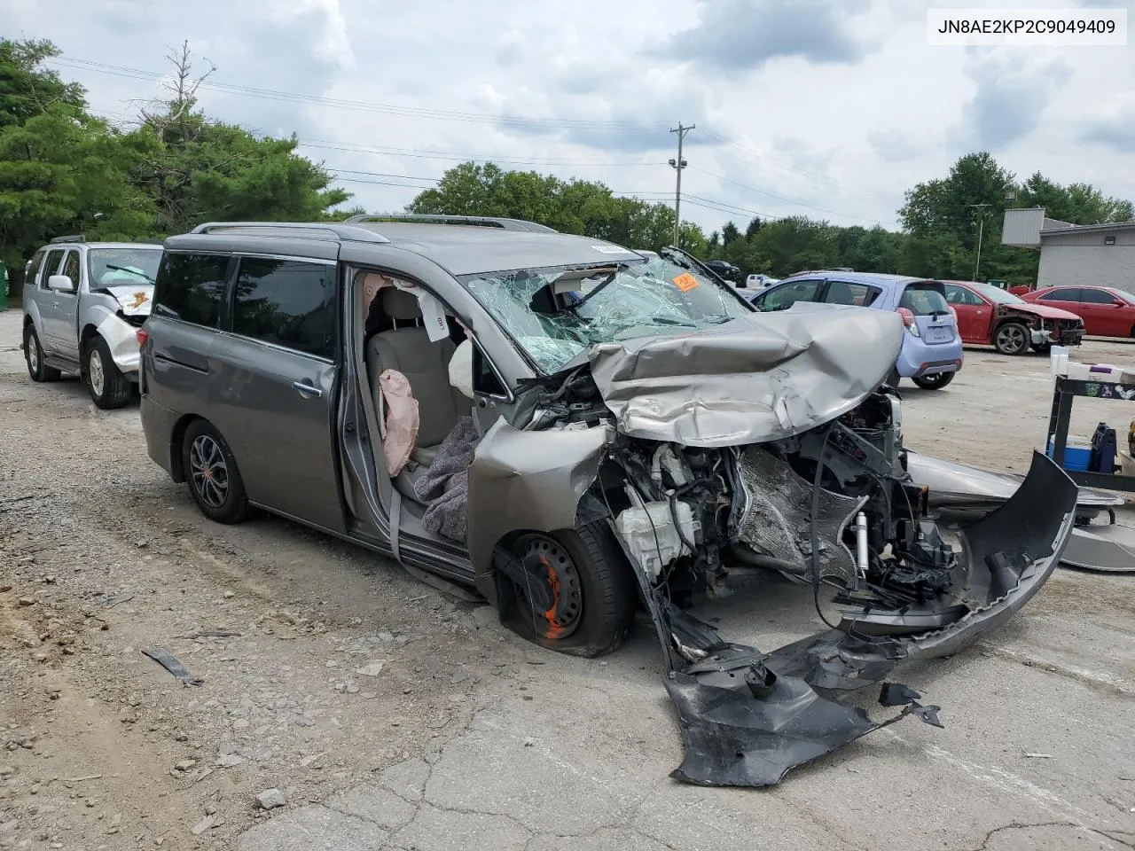 2012 Nissan Quest S VIN: JN8AE2KP2C9049409 Lot: 63383024