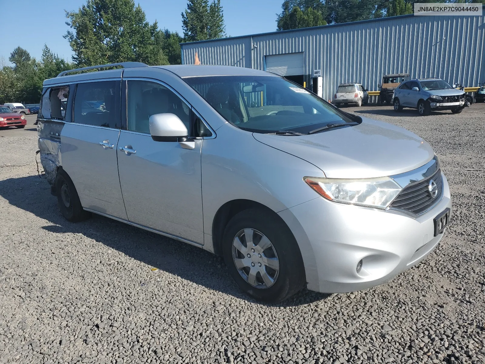 2012 Nissan Quest S VIN: JN8AE2KP7C9044450 Lot: 63856164